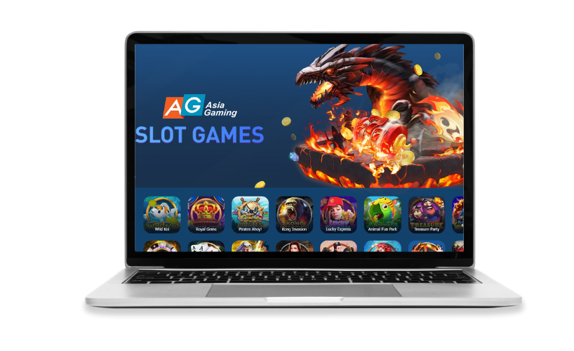 Màn hình trang chủ gameslot AG