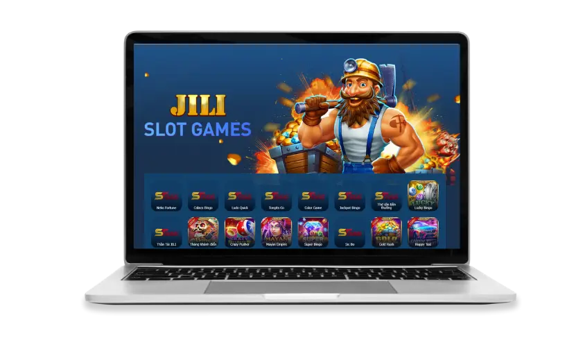 Màn hình trang chủ gameslot Jili