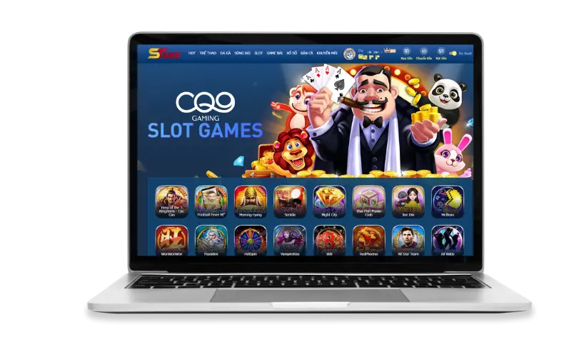 Màn hình trang chủ gameslot CQ9 