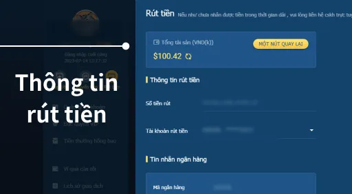 Rút tiền ST666