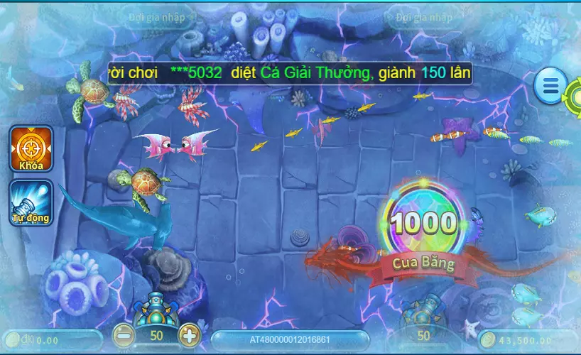 Bàn cược bắn cá Lucky Fishing