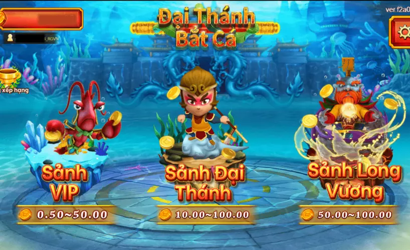 Game bắn cá Monkey King Fishing