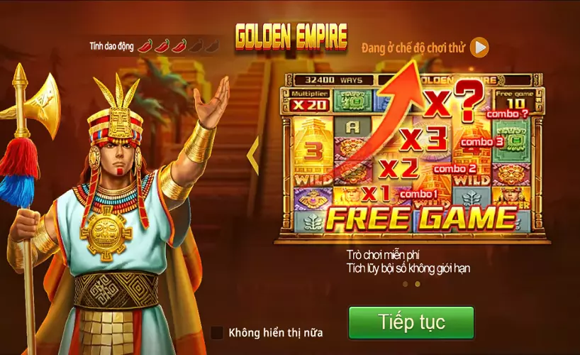 Game slot Đế quốc hoàng kim